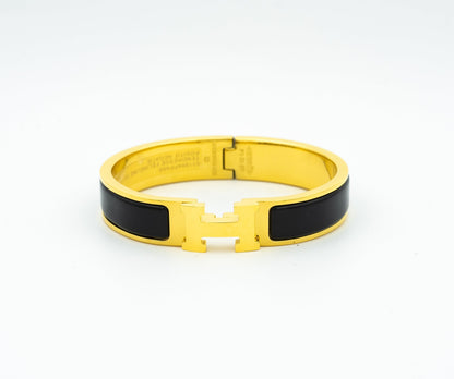 [Together Jewelry]H BLACK BRACELET