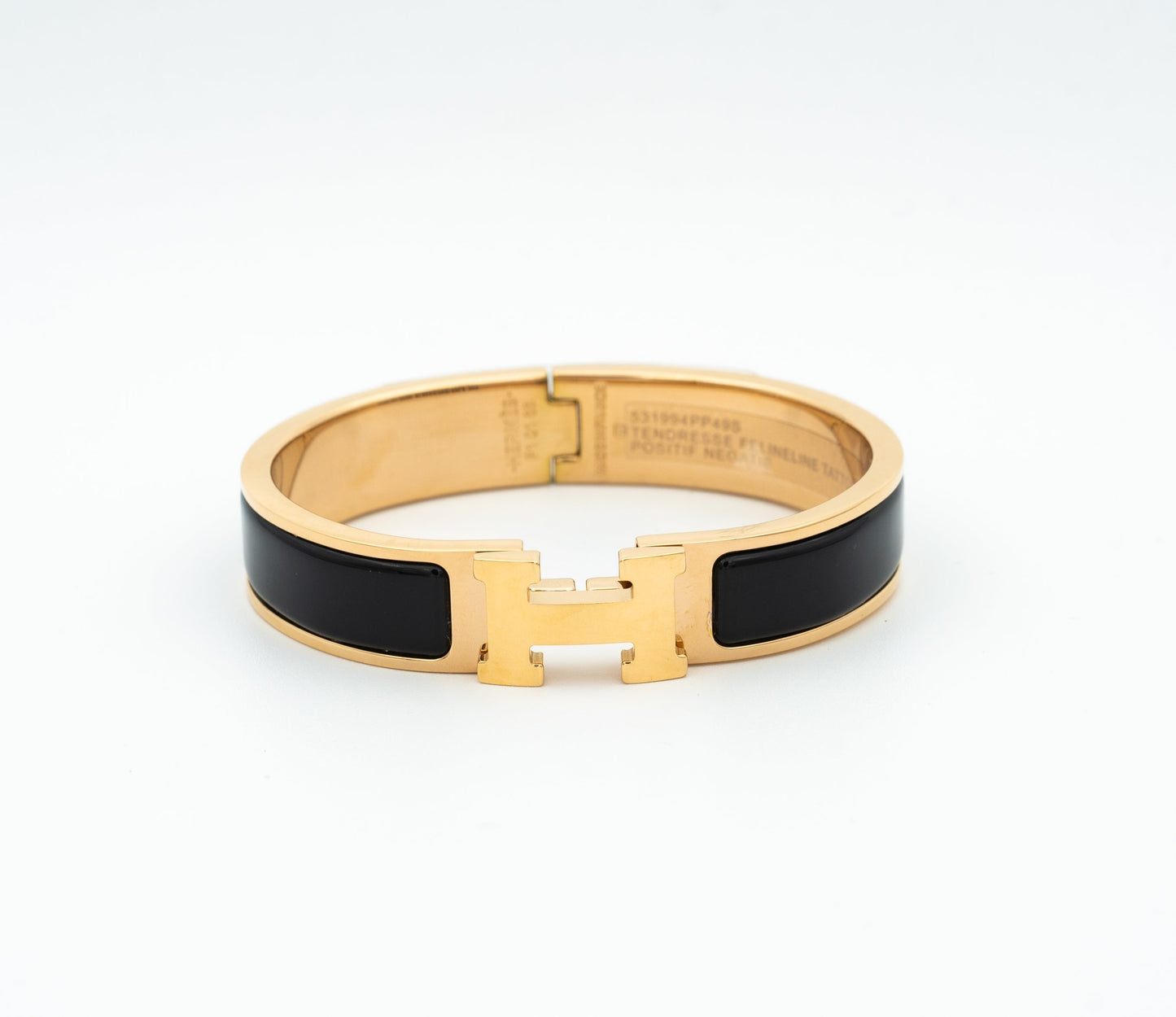 [Together Jewelry]H BLACK BRACELET
