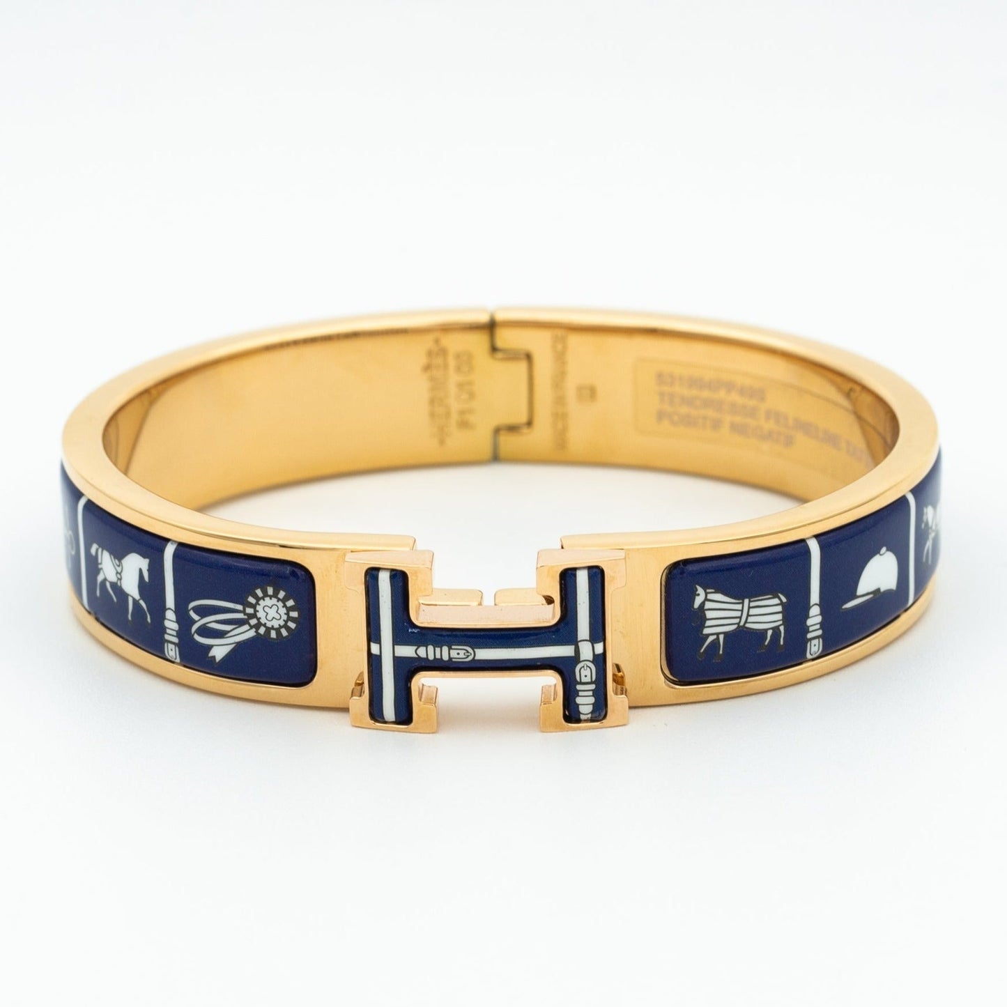 [Together Jewelry]H BRACELET BLUE CERAMIC