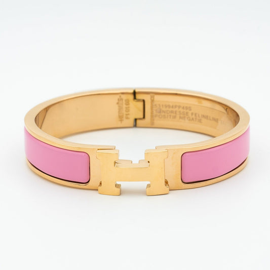 [Together Jewelry]H PINK BRACELET