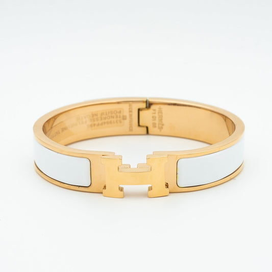 [Together Jewelry]H WHITE BRACELET