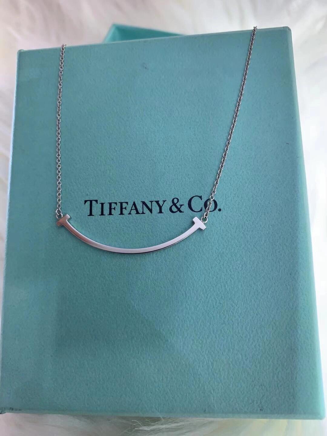[Together Jewelry]Tiffany T Smile Necklace Small