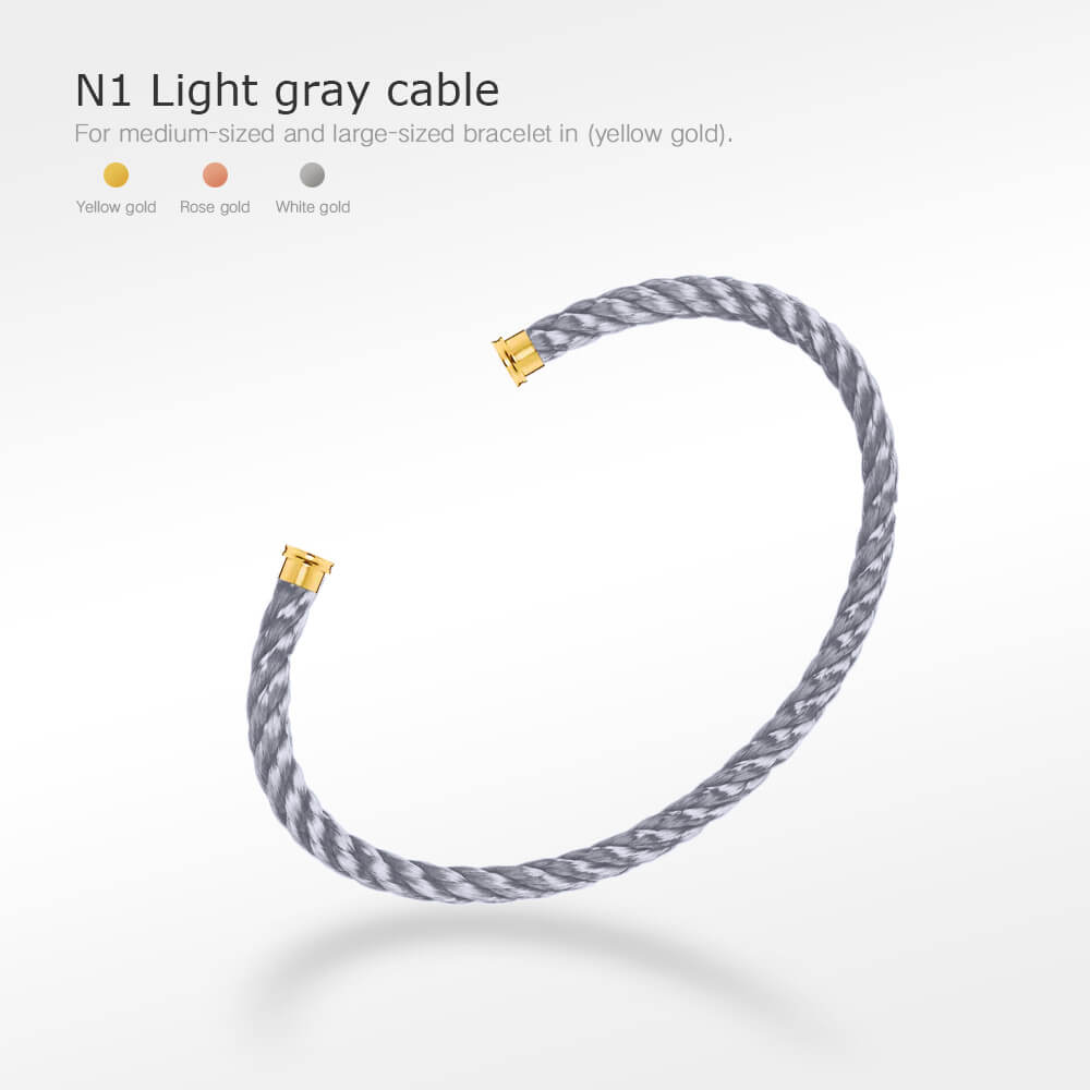 [Together Jewelry]FORCE SERIES BRACELET CABLES 50 CHOICES (DIY SELECTION)