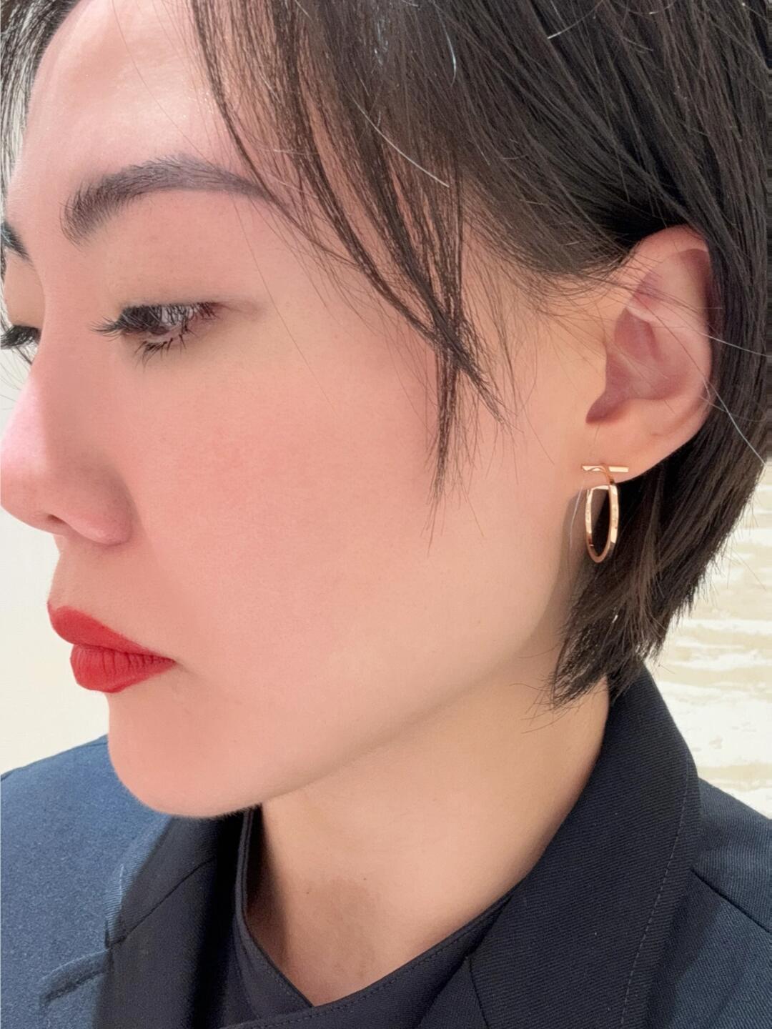 [Together Jewelry]Tiffany T Collection Hoop Earrings