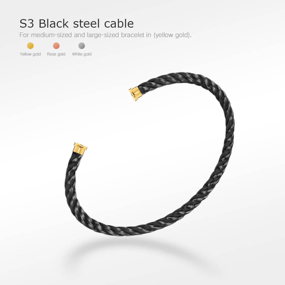[Together Jewelry]FORCE SERIES BRACELET CABLES 50 CHOICES (DIY SELECTION)