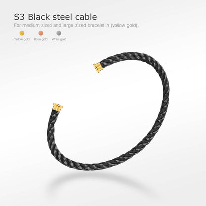 [Together Jewelry]FORCE SERIES BRACELET CABLES 50 CHOICES (DIY SELECTION)