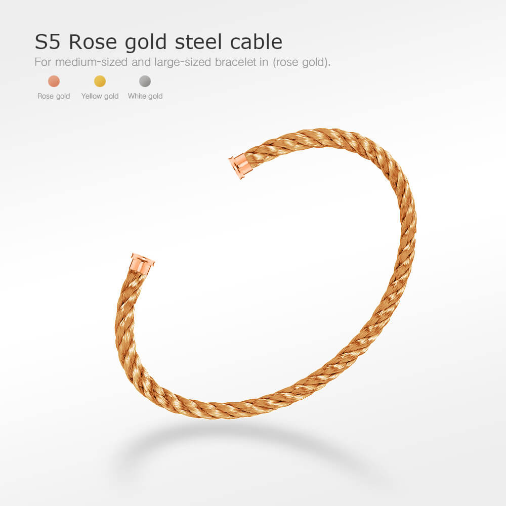 [Together Jewelry]FORCE SERIES BRACELET CABLES 50 CHOICES (DIY SELECTION)