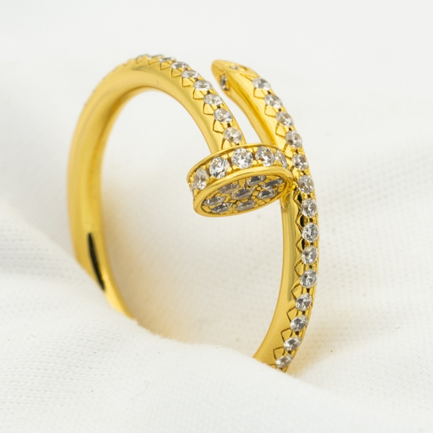 [Together Jewelry]JUSTE RING 1.8MM GOLD DIAMONDS