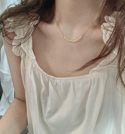 [Together Jewelry]Tiffany T Smile Necklace Small