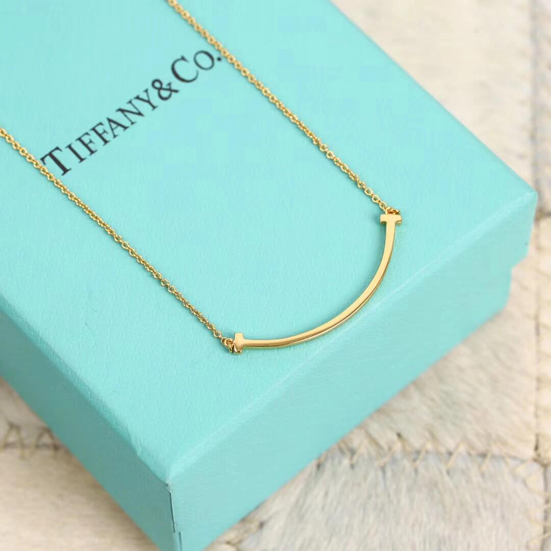 [Together Jewelry]Tiffany T Smile Necklace Small