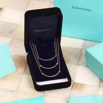 [Together Jewelry]Tiffany T Smile Necklace Small
