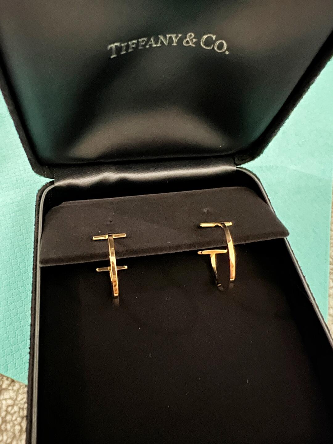 [Together Jewelry]Tiffany T Collection Hoop Earrings