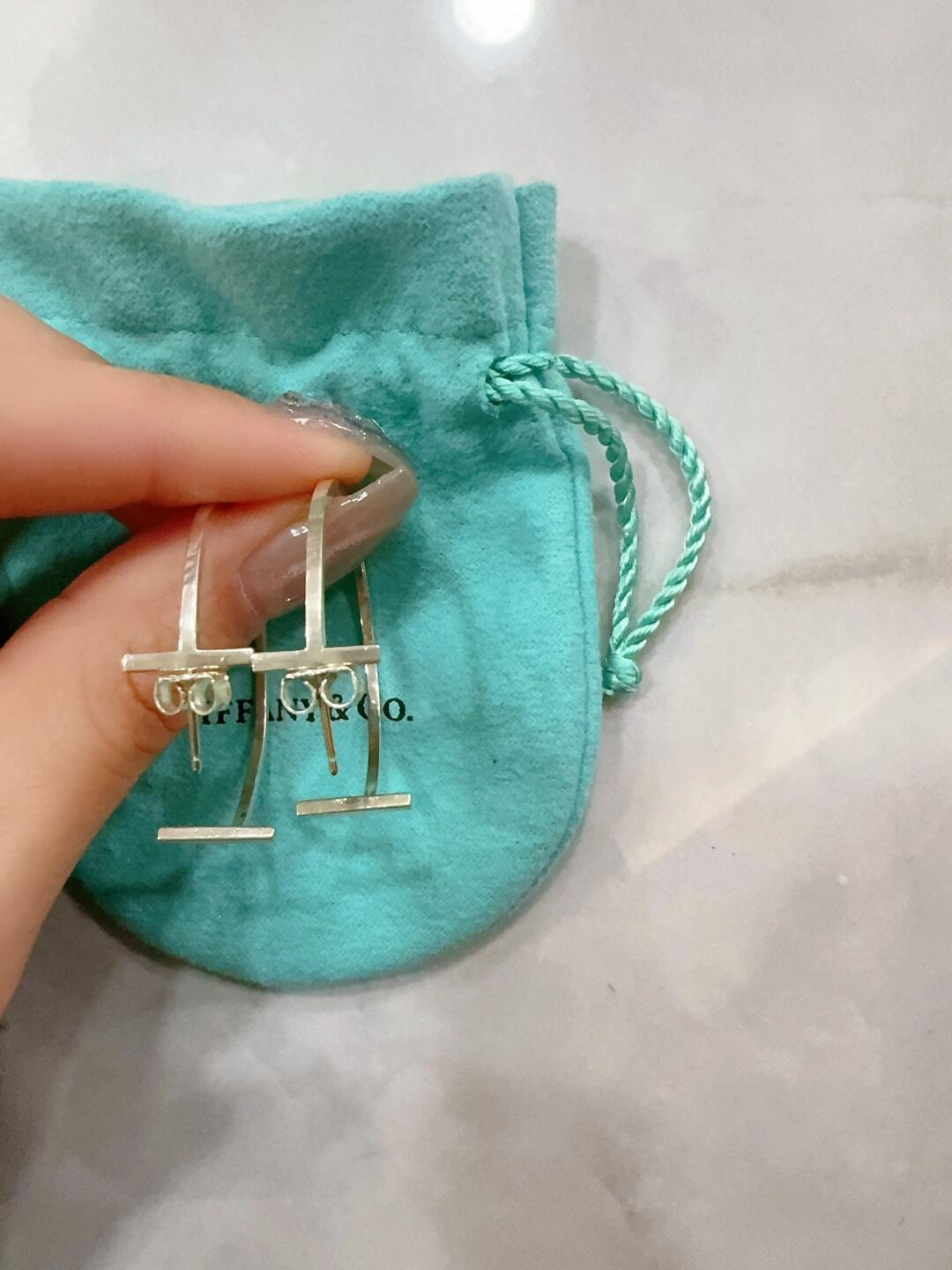 [Together Jewelry]Tiffany T Collection Hoop Earrings