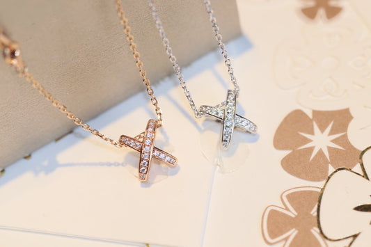 [Together Jewelry]JEUX DE DIAMOND NECKLACE