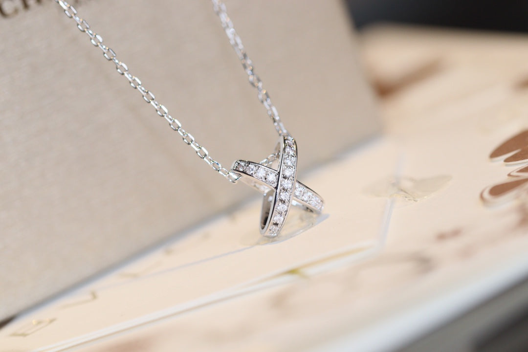 [Together Jewelry]JEUX DE DIAMOND NECKLACE