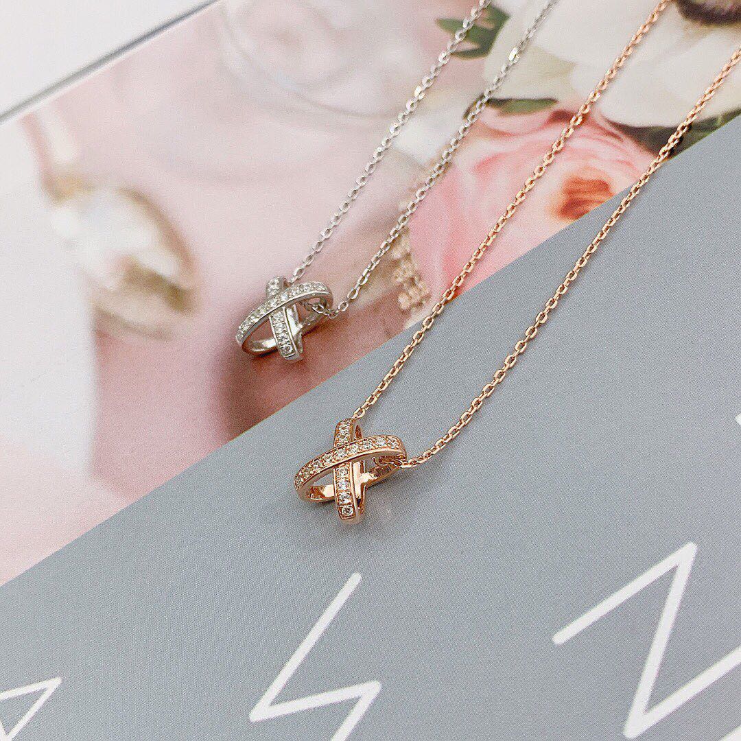 [Together Jewelry]JEUX DE DIAMOND NECKLACE