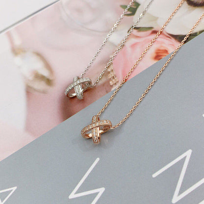 [Together Jewelry]JEUX DE DIAMOND NECKLACE