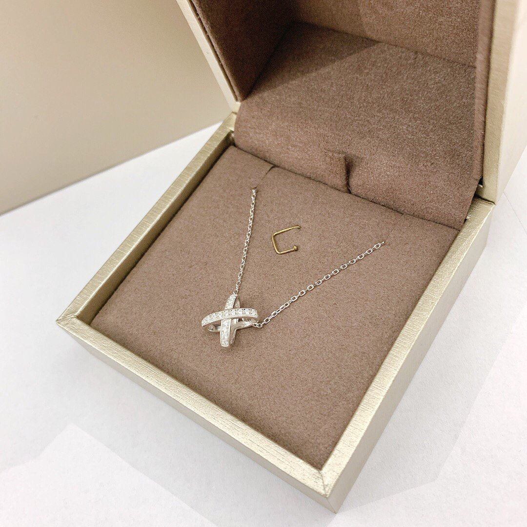 [Together Jewelry]JEUX DE DIAMOND NECKLACE
