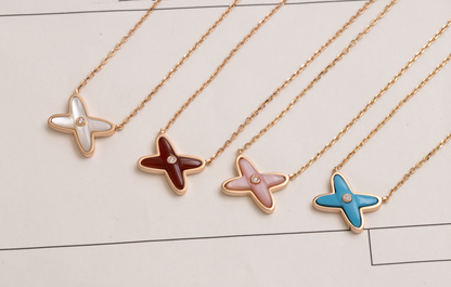[Together Jewelry]JEUX DE NECKLACE 1 DIAMOND