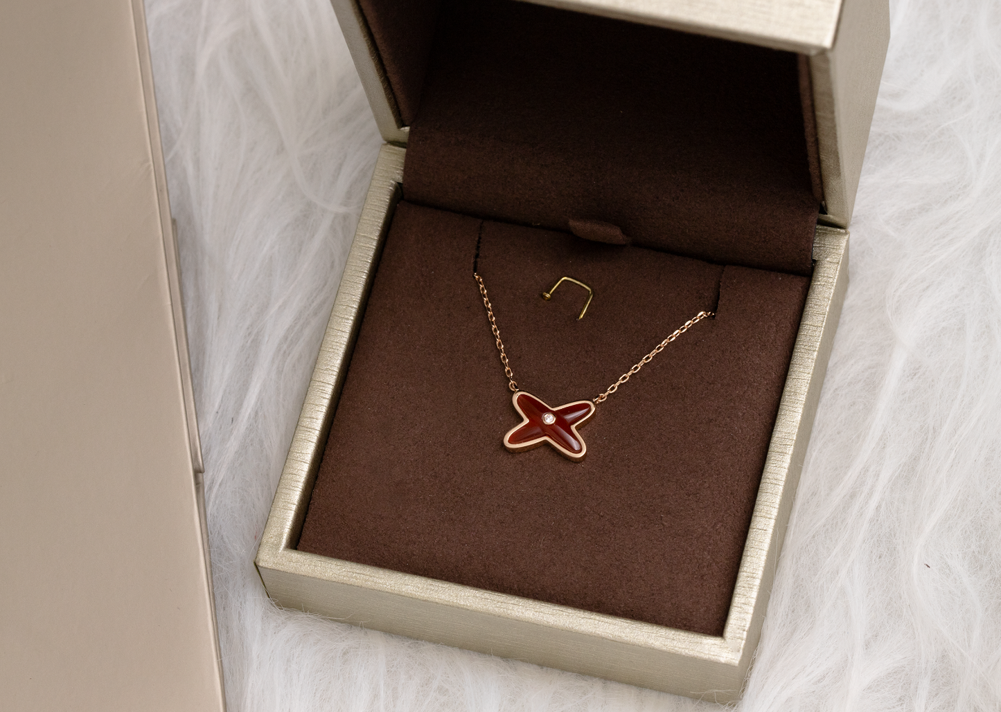 [Together Jewelry]JEUX DE NECKLACE 1 DIAMOND