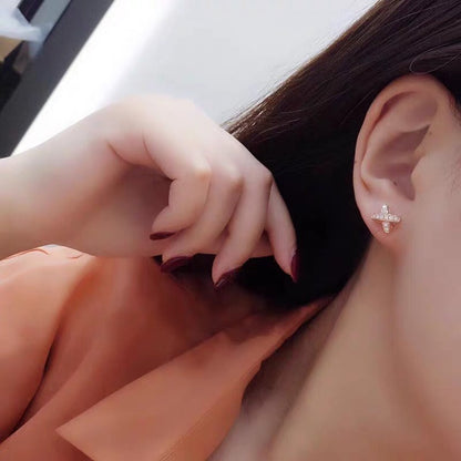 [Together Jewelry]JEUX DE GOLD DIAMOND EARRINGS