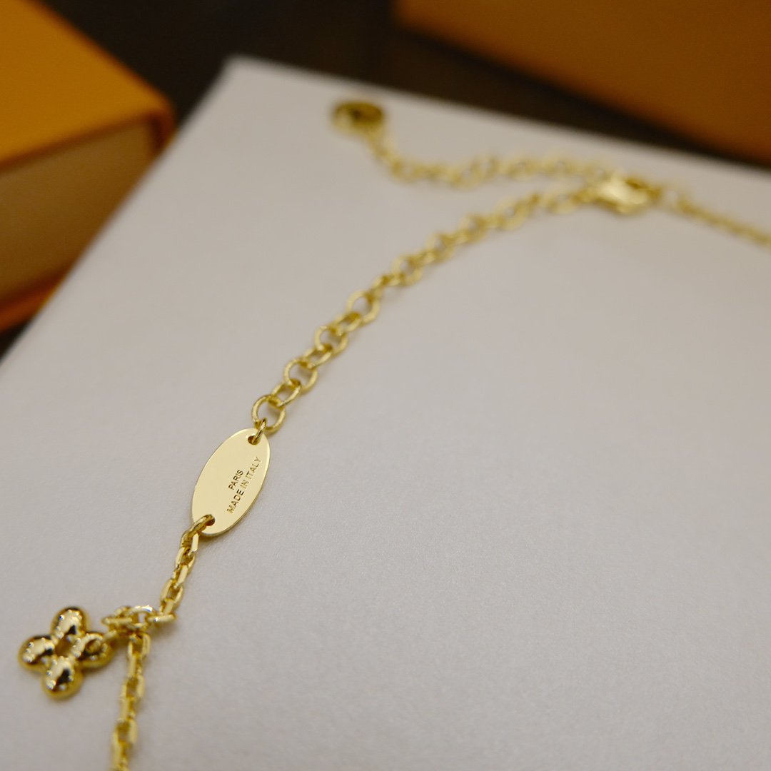 [Together Jewelry]BLOOMING SUPPLE NECKLACE BRASS