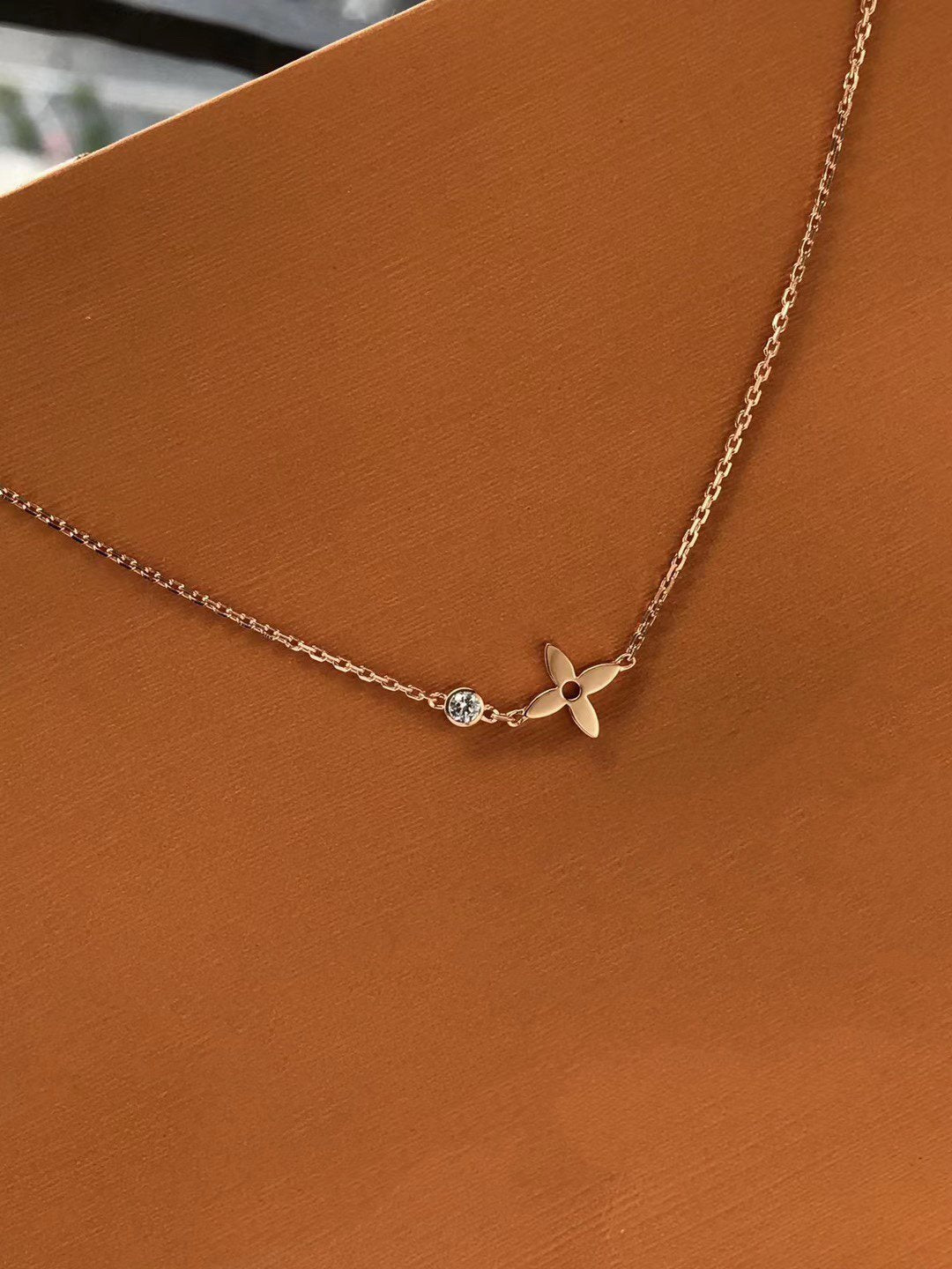 [Together Jewelry]BLOSSOM PENDANT PINK GOLD AND DIAMOND