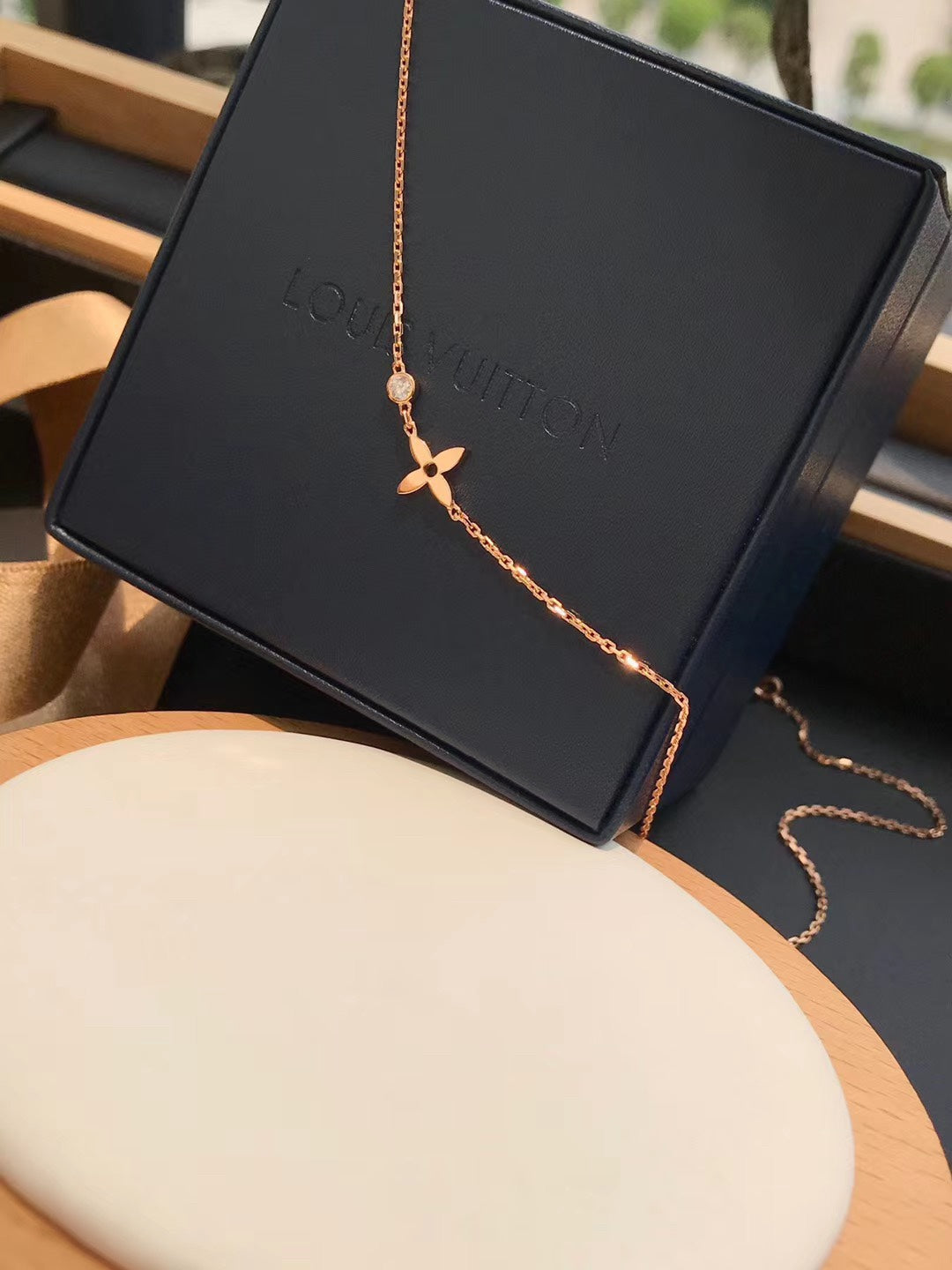 [Together Jewelry]BLOSSOM PENDANT PINK GOLD AND DIAMOND