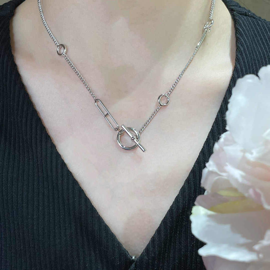 [Together Jewelry]HM STERLING CHAINE D'ANCRE HEART