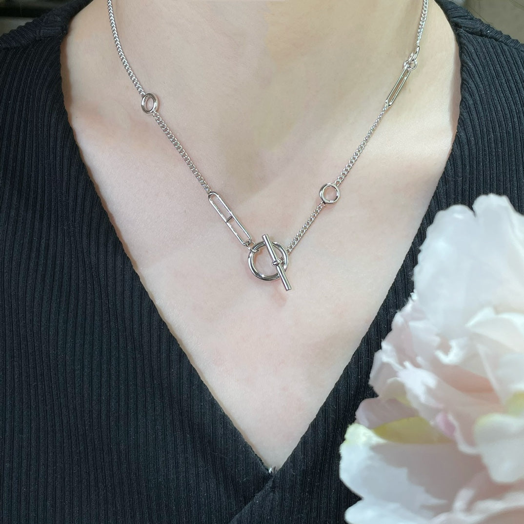 [Together Jewelry]HM STERLING CHAINE D'ANCRE HEART