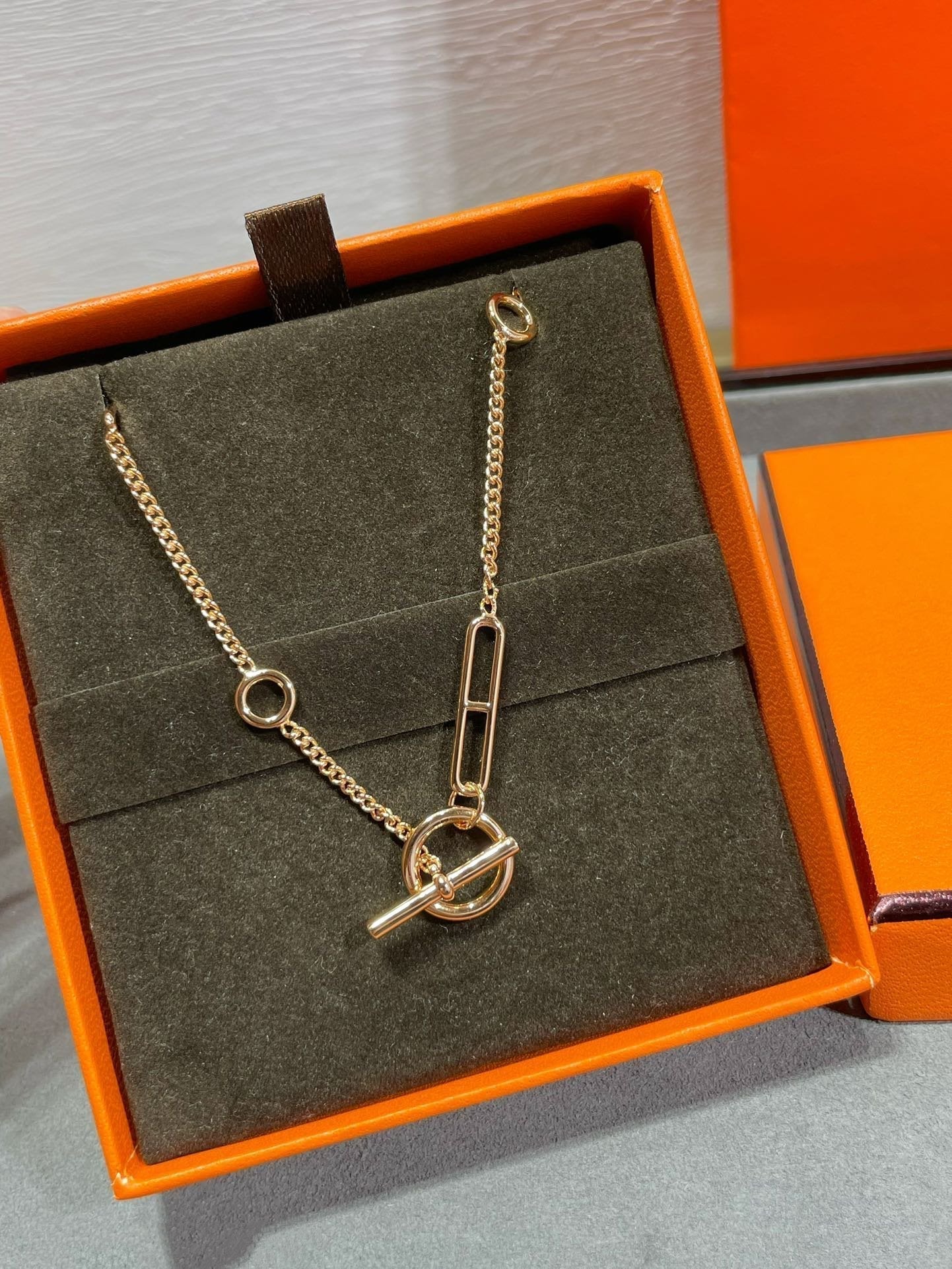 [Together Jewelry]HM STERLING CHAINE D'ANCRE HEART