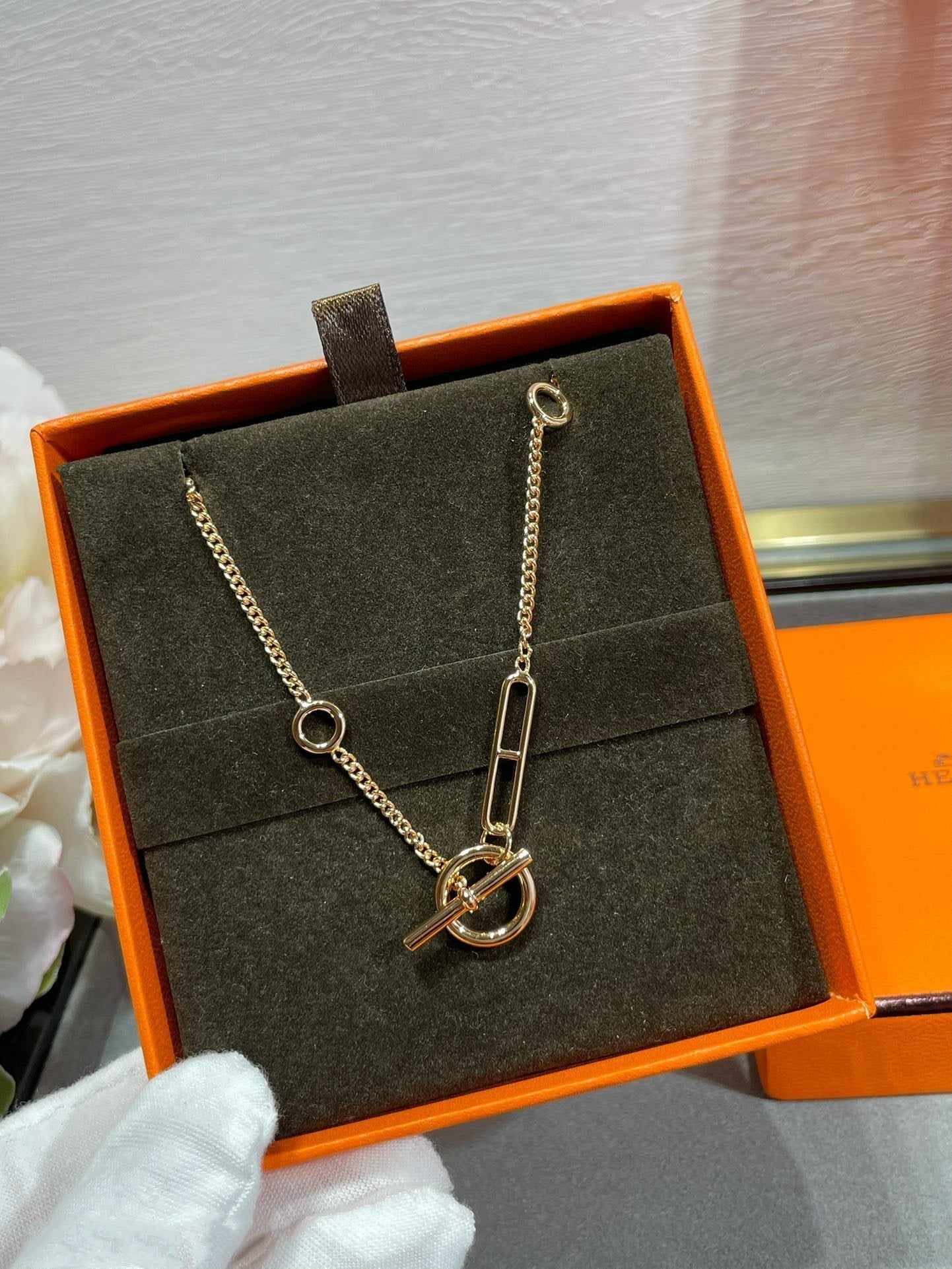 [Together Jewelry]HM STERLING CHAINE D'ANCRE HEART