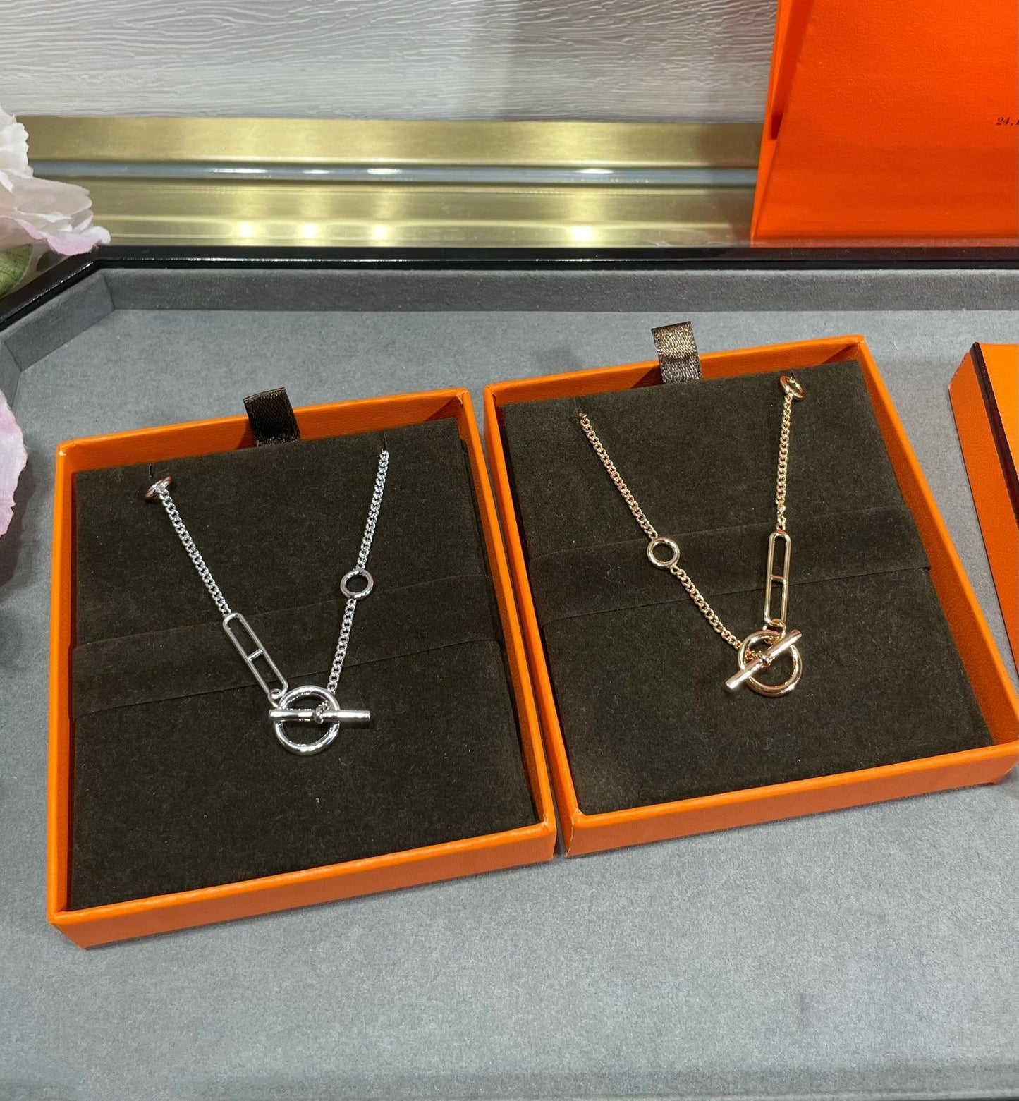 [Together Jewelry]HM STERLING CHAINE D'ANCRE HEART