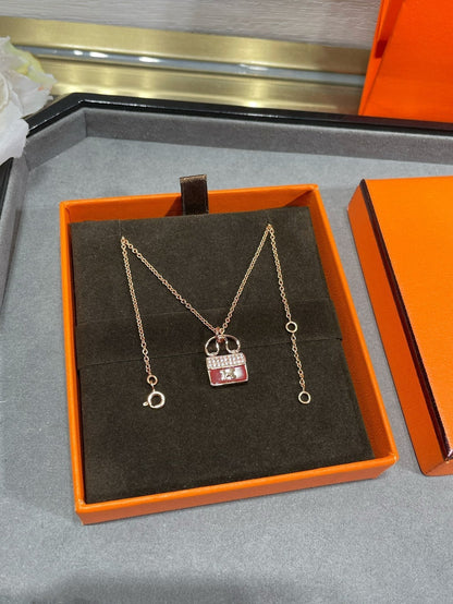 [Together Jewelry]H CIRCE MOISSANITE PENDANT NECKLACE GOLD