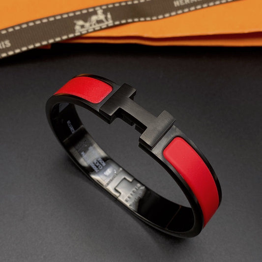 [Together Jewelry]CLIC HM SO BLACK RED BRACELET