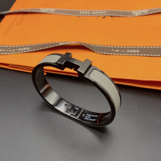 [Together Jewelry]CLIC HM SO BLACK GREY BRACELET