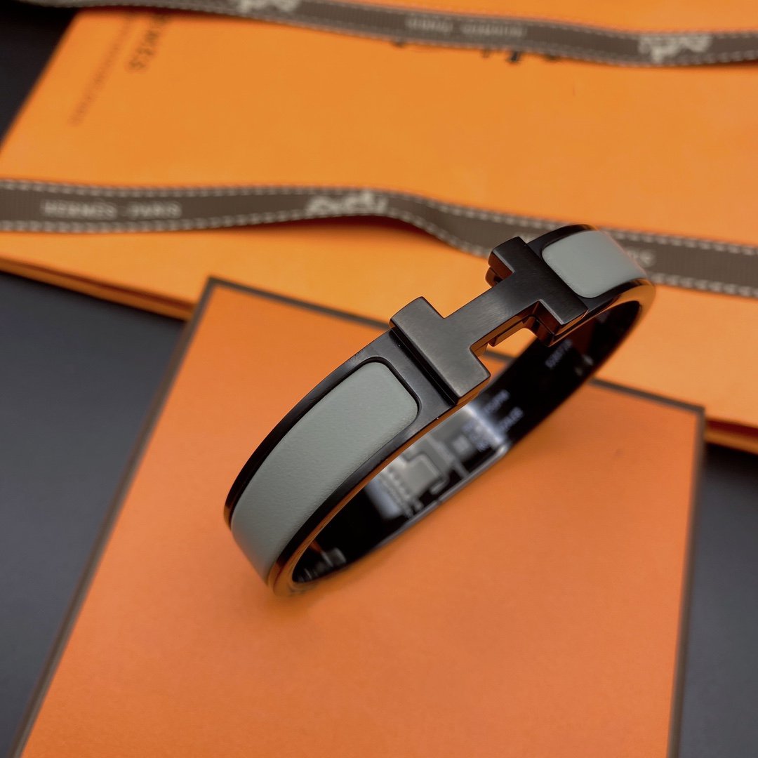 [Together Jewelry]CLIC HM SO BLACK GREY BRACELET