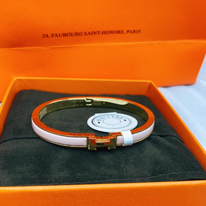 [Together Jewelry]CLASSIC HM CLIC  PINK 8MM ENAMEL BRACELET