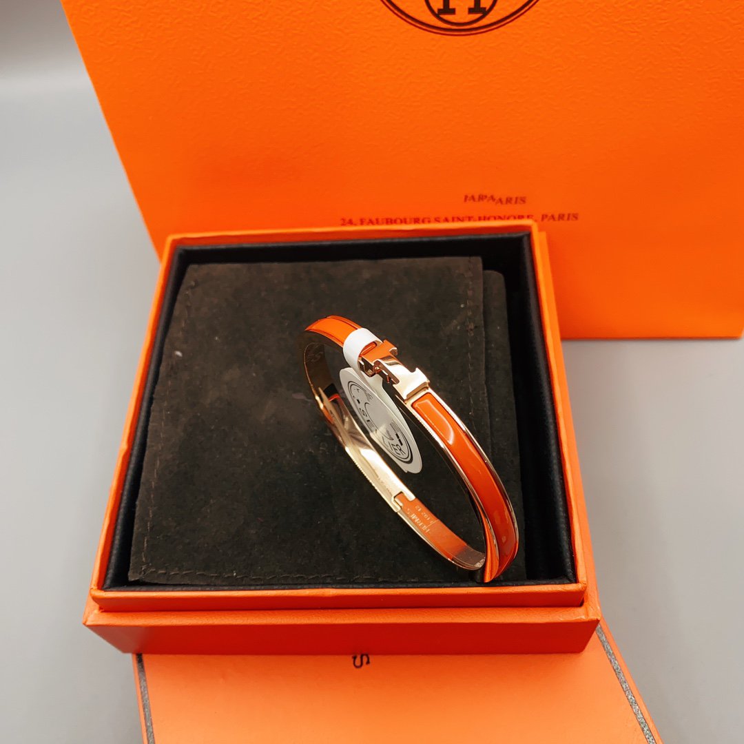 [Together Jewelry]CLASSIC HM CLIC RED 8MM ENAMEL BRACELET