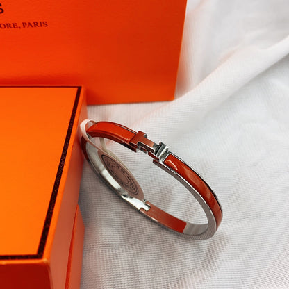 [Together Jewelry]CLASSIC HM CLIC RED 8MM ENAMEL BRACELET