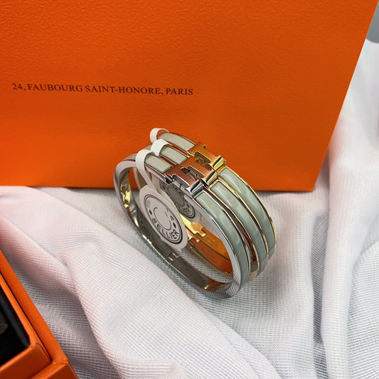 [Together Jewelry]CLASSIC HM CLIC GREEN 8MM ENAMEL BRACELET