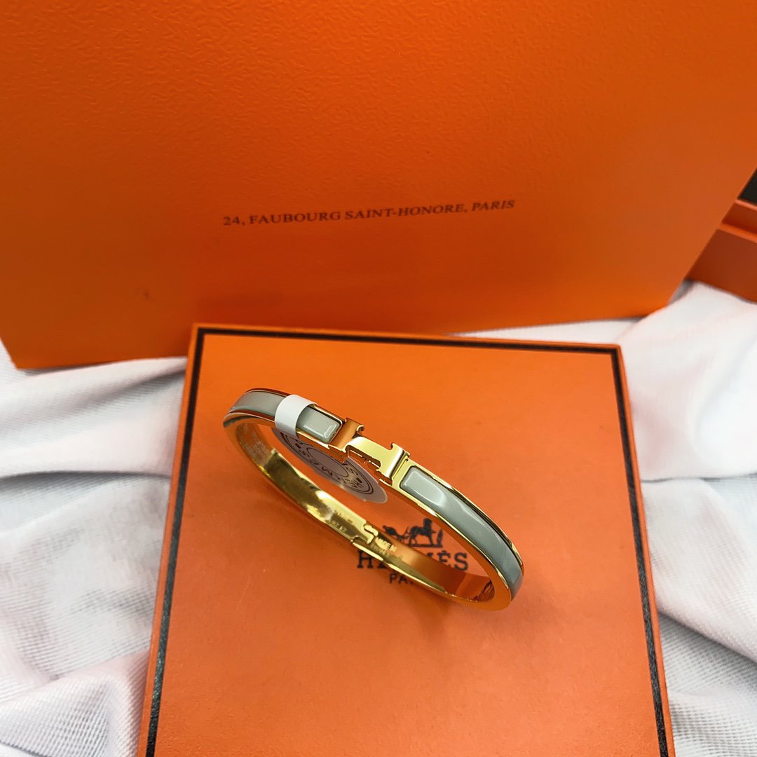 [Together Jewelry]CLASSIC HM CLIC GREEN 8MM ENAMEL BRACELET