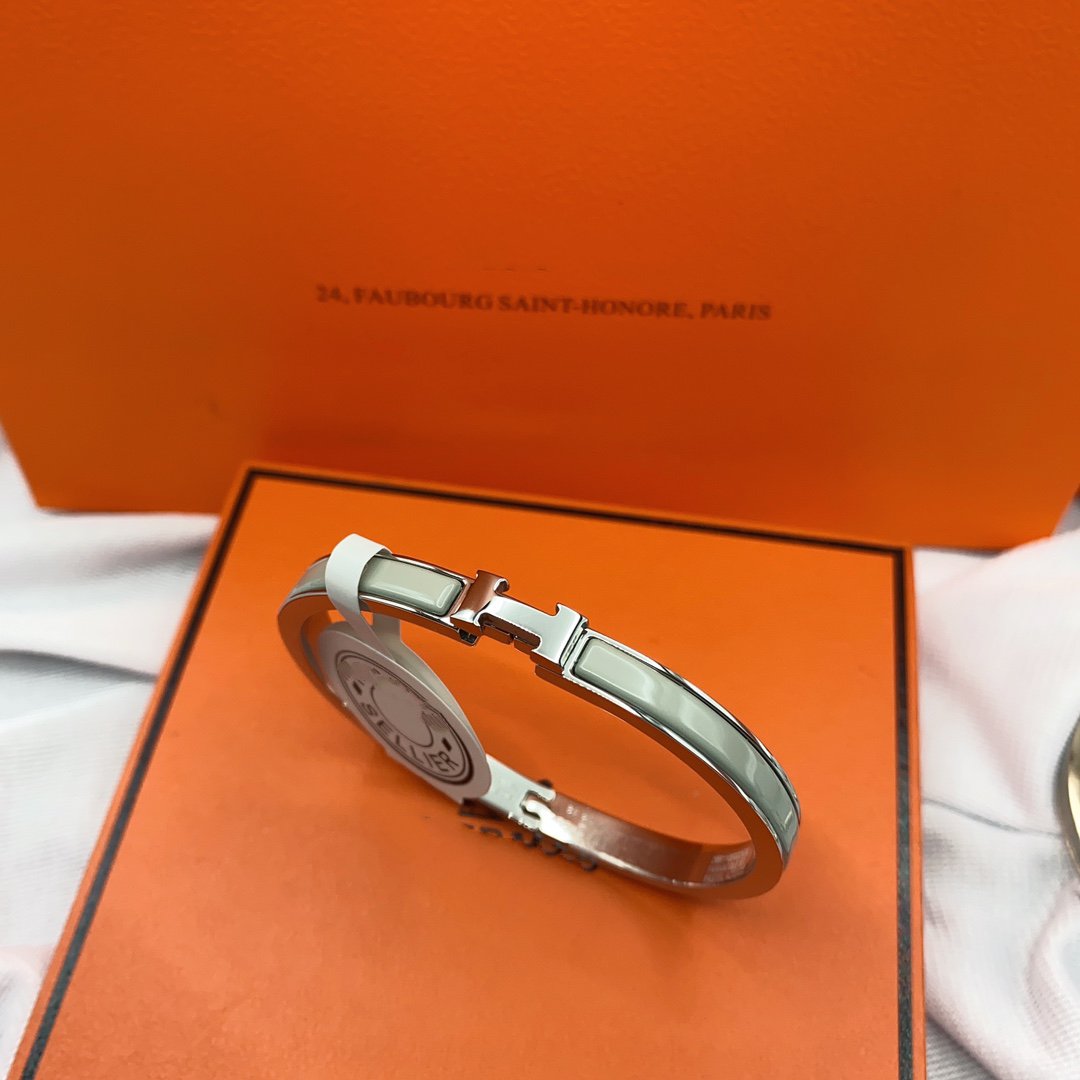 [Together Jewelry]CLASSIC HM CLIC GREEN 8MM ENAMEL BRACELET