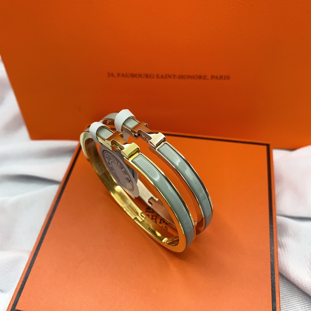 [Together Jewelry]CLASSIC HM CLIC GREEN 8MM ENAMEL BRACELET