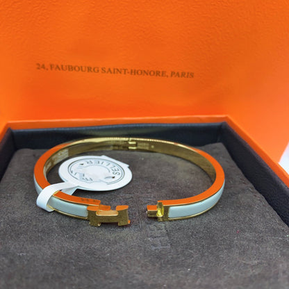[Together Jewelry]CLASSIC HM CLIC GREEN 8MM ENAMEL BRACELET