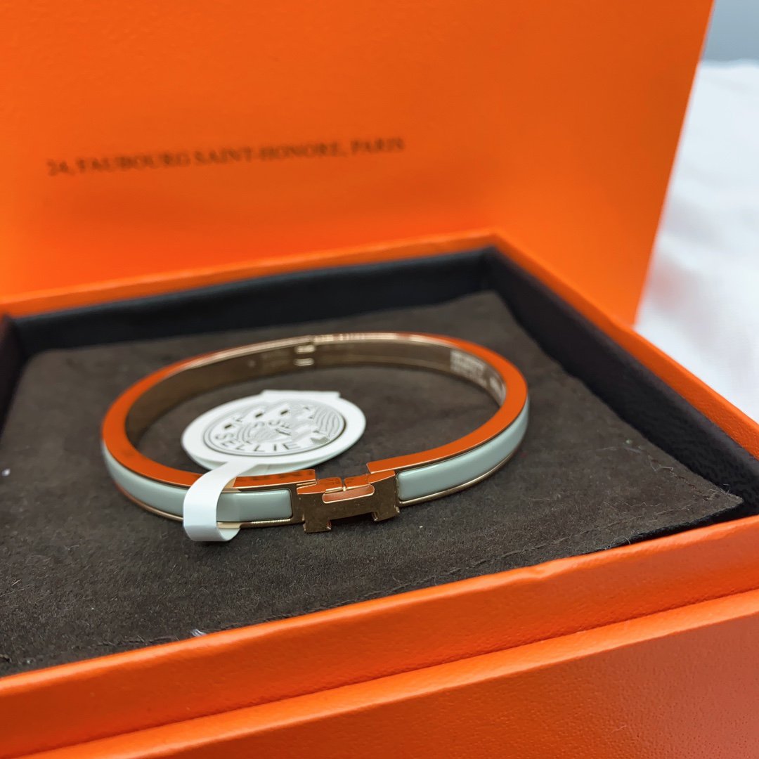 [Together Jewelry]CLASSIC HM CLIC GREEN 8MM ENAMEL BRACELET