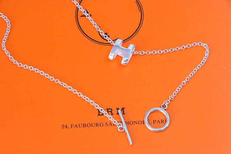 [Together Jewelry]HM NECKLACE H LETTER OVAL SERIES