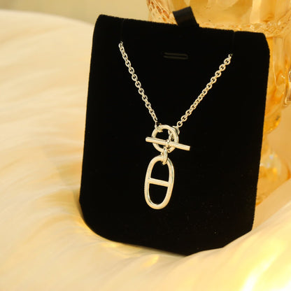 [Together Jewelry]HM CHAINE D'ANCRE PENDANT NECKLACE STERLING SILVER