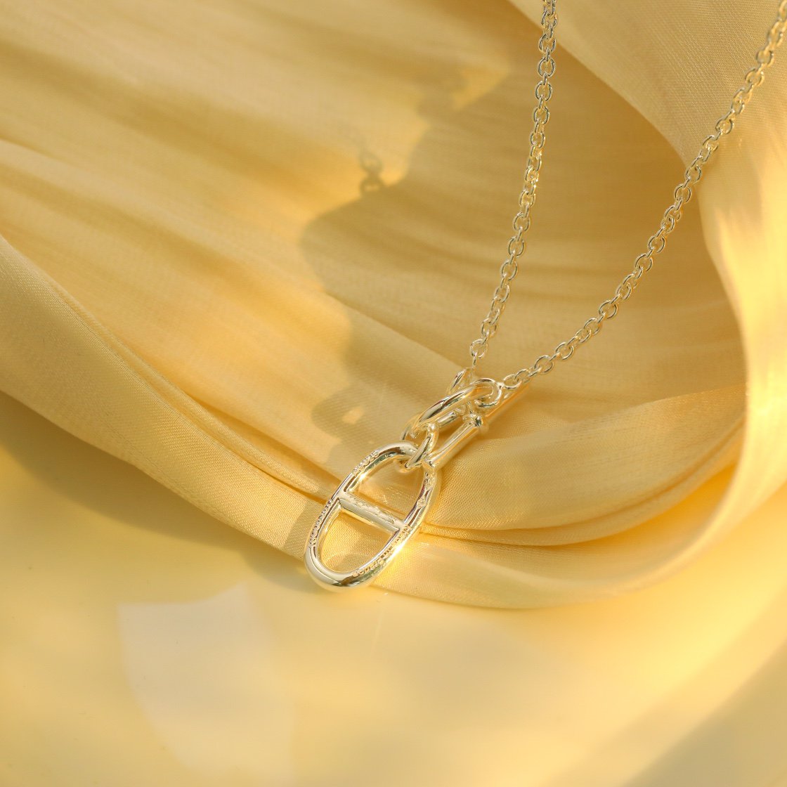 [Together Jewelry]HM CHAINE D'ANCRE PENDANT NECKLACE STERLING SILVER