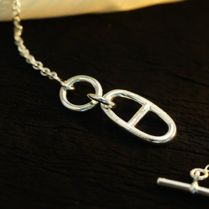 [Together Jewelry]HM CHAINE D'ANCRE PENDANT NECKLACE STERLING SILVER